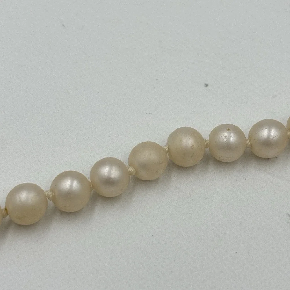 Vintage Cultured Pearl Necklace 18